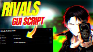 RIVALS ROBLOX SCRIPT GUI  NO BAN  FREE DOWNLOAD  AIMBOT ESP  UNLOCK ALL  PASTEBIN [upl. by Loise537]