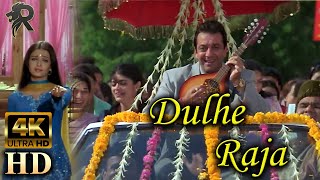 Dulhe Raja HD  Hum Kisise Kum Nahin 2002  Alka Yagnik amp Udit Narayan  Sanjay Dutt amp Aishwarya Rai [upl. by Kcirredal]