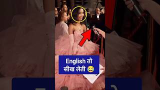 Nancy Tyagi badly trolled for speaking Hindi in Cannes Festival [upl. by Ynnahc441]