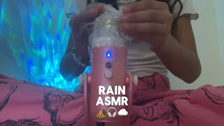 Rain Asmr🏕️🎧☁️ first video [upl. by Adolph318]