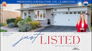 11 Rosalynne Avenue Bowmanville Real Estate Dorothy Harrison [upl. by Mitchell]