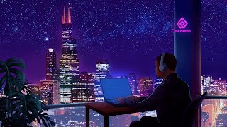 🌙 Midnight Coding in Chicago  LoFi Jazz HipHop Code  Relax  Study [upl. by Norrv]