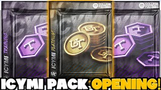 ICYMI IS LIVE ANOTHER GLITCHED PACK ICYMI PACK OPENING CFB 25 ULTIMATE TEAM [upl. by Nywrad]