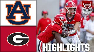 Auburn Tigers vs Georgia Bulldogs  Full Game Highlights  ESPN College Football [upl. by Thornburg]