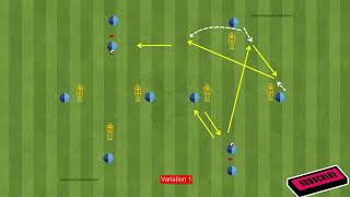 High Intensity Passing Drills Soccer  3 Passing Drills 2024 [upl. by Vinnie391]