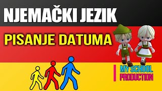 PISANJE DATUMA Njemački jezik [upl. by Oigimer]