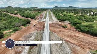 MDM March 2023 Progress Video Standard Gauge Railway Line From Morogoro to Makutupora [upl. by Isayg412]