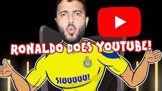 RONALDO DOES YOUTUBE Parody  442oons Reaction [upl. by Rockel]