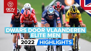 Epic Finale In Last Race Before De Ronde  Dwars Door Vlaanderen 2022 Mens Highlights [upl. by Froh]