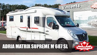 Så fungerar ADRIA MATRIX SUPREME M 687 SL  Vincents Husbil amp Husvagn [upl. by Johannessen141]