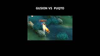 GUSION VS PUQTO gusion mlbb [upl. by Cathyleen]