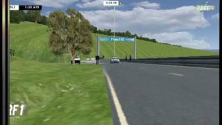 rFactor Bergrennen Hillclimb Unterfranken Eichenbuehl Georg Plasa Judd V8 Motor Inboard und aussen [upl. by Cence240]