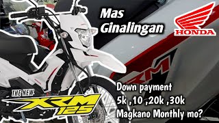 Mas Ginalingan  Honda XRM125 fi DSX  2023  2024 Price and installment  crisridemotovlog [upl. by Chessa]