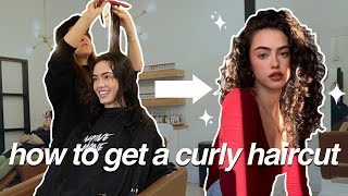 How to get the PERFECT CURLY HAIRCUT [upl. by Liliane]