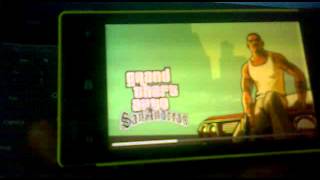 GTA SanAndreas Gameplay On Lumia 520 512Mb Ram [upl. by Tiffanie]