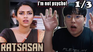 RAATCHASAN Tamil Movie Reaction Part 13  Vishnu Vishal Amala Paul Radha Ravi [upl. by Fosque126]