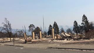 Santa Rosa Fires Rincon Ridge Drive in Fountaingrove [upl. by Ashwin]