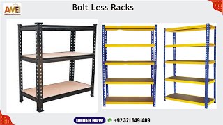 Boltless Racks  AME Racks in Gujranwala amp Pakistan  Steel Racks [upl. by Maximilianus]