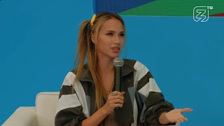 Alina Zagitova 20240630 VK Fest 2024 Interview [upl. by Binetta]