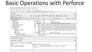 Basic Operations with Perforce [upl. by Ennelram]