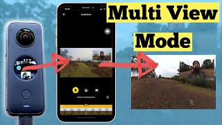 How to use Multi View mode with insta360 ONE X2 and insta360 ONE R [upl. by Asle]