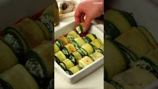 How to Make Zucchini Lasagna Rolls with Smoked Mozzarella [upl. by Queenie]