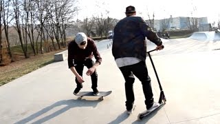 How Scooters ruin my Skatesession [upl. by Ez]