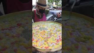 Thai Glutinous Rice Balls at Bangkok Street Food Thailand [upl. by Pernas]