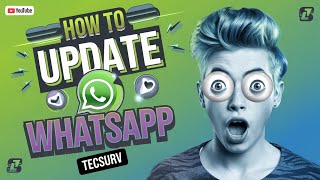 How to Update WhatsApp  whatsapp update for android [upl. by Ailegna]