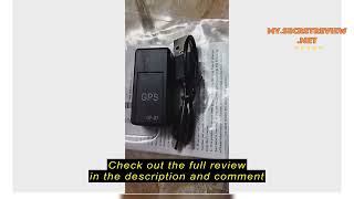 Review C5GOON GPS GF07 Car Tracker Mini GPS Car Tracker GPS Locator Smart Magnetic Car Tracker Ant [upl. by Monty382]