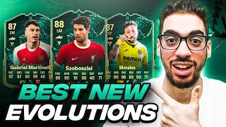 THE BEST NEW META EVOLUTION CARDS TO EVOLVE IN  FC 24 MIDFIELD [upl. by Wadell]