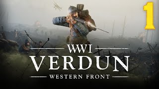 Verdun 1  Francuski RSC17  Pierwszy Seryjny Karabin Samopowtarzalny Gameplay PL Zagrajmy [upl. by Rosenblatt232]