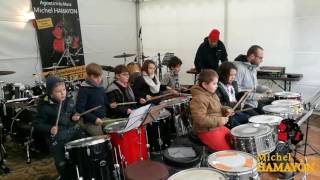 cross ouest france Ecole de batterie Michel Hamayon 2017 [upl. by Eniamreg]