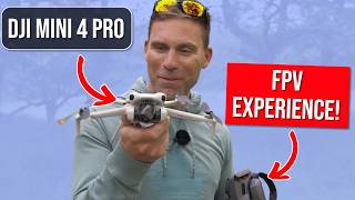 DJI Mini 4 Pro as FPV drone Is it even possible [upl. by Liddy]