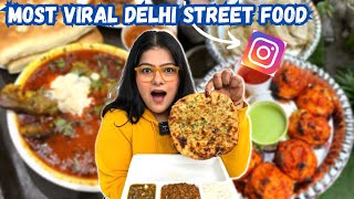 VIRAL DELHI STREET FOOD  Best Non Veg In Delhi  Korean Food In West Delhi  Indian Street Food [upl. by Sema]