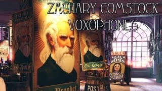 Bioshock Infinite All Voxophones  Audio Logs  Zachary Comstock  The Prophet SPOILERS [upl. by Iorgo]