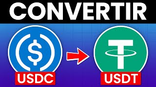 Cómo Convertir USDC en USDT en Binance Bien Explicado [upl. by Joycelin]