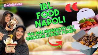 GNOCCHI STREET FOOD PAZZESCHI  IRL FOOD NAPOLI  BUNNYNATASHA [upl. by Thagard]