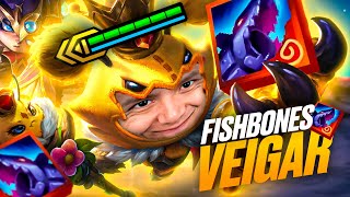 I Accidentally Found the Most OP Veigar Build… Fishbones Veigar [upl. by Ralyks]