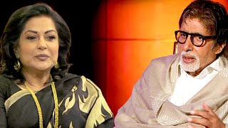 Moushumi Chatterjee Avoids Talking About Amitabh Bachchan [upl. by Adnahsat537]