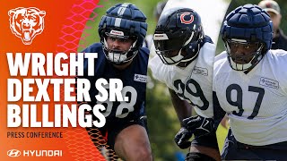 Wright Dexter Sr and Billings on team development  Chicago Bears [upl. by Nerot]