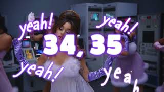 Ariana Grande 34 35  REMIX LYRIC VIDEO [upl. by Ycal]