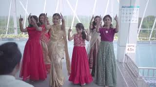 kaattu payale  Kaatuka kanule Song Kerala Wedding Bride Dance [upl. by Neraa577]