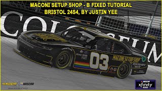 iRacing BFixed Xfinity Bristol Guide to Qualifying and Race 24S4 [upl. by Enelegna]