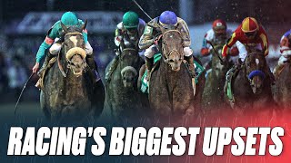 The biggest UPSETS in horse racing  Zenyatta Enable Golden Sixty and more [upl. by Yreffeg]