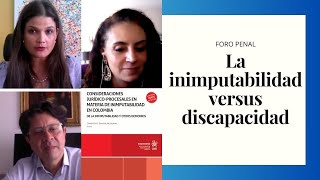 La inimputabilidad versus discapacidad [upl. by Sondra]