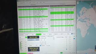 Receiving FT8 signals using RTLSDR v3 WSJTX  Gridtracker [upl. by Garlanda367]