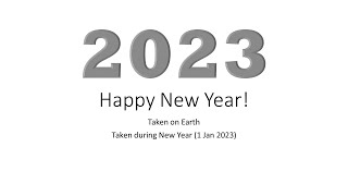 Happy New Year to all 2023newyear [upl. by Annaihs499]