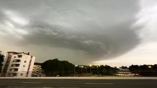 UFO Unwetter über Süddeutschland  Tornadogefahr und Hagel am Donnerstag [upl. by Leoni979]