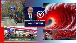 Amish Turn out UNPRECEDENTED Numbers Donald Trump Elected President MAGA [upl. by Ataga]